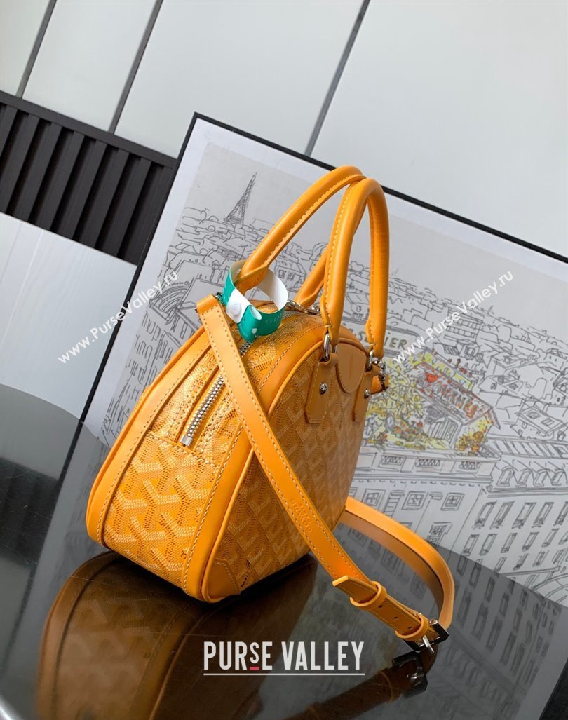 Goyard Vintage Bowling Bag Yellow 2023 GY8036 (ZHANG-231101024)