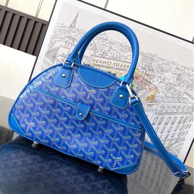 Goyard Vintage Bowling Bag Sky Blue 2023 GY8036 (ZHANG-231101027)