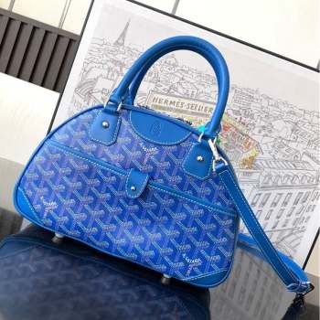 Goyard Vintage Bowling Bag Sky Blue 2023 GY8036 (ZHANG-231101027)