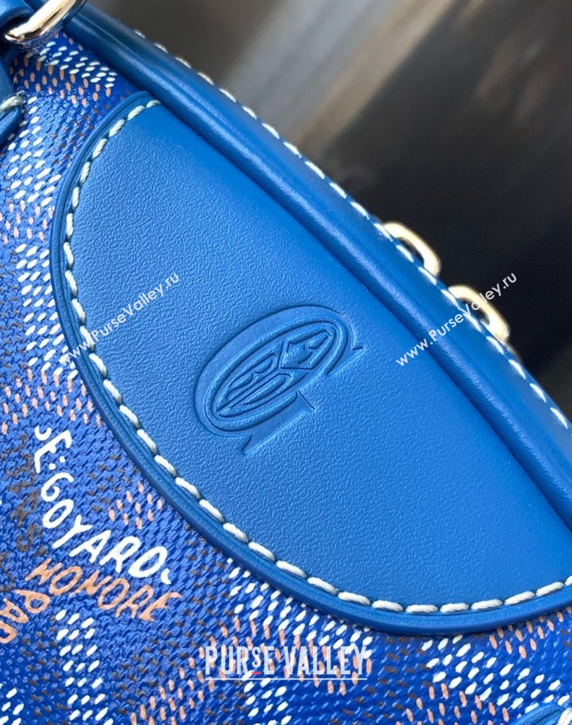 Goyard Vintage Bowling Bag Sky Blue 2023 GY8036 (ZHANG-231101027)