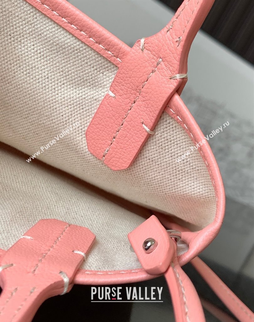 Goyard Poitiers Claire-Voie Top Handle Bag Powder Pink 2023 GY8013 (ZHANG-231101039)