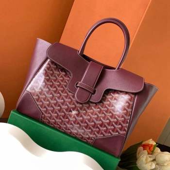 Goyard Saïgon Tote Bag Burgundy 2023 GY11011 (ZHANG-231101003)