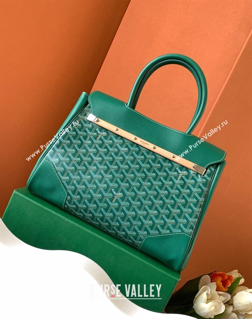 Goyard Saïgon Tote Bag Green 2023 GY11011 (ZHANG-231101004)