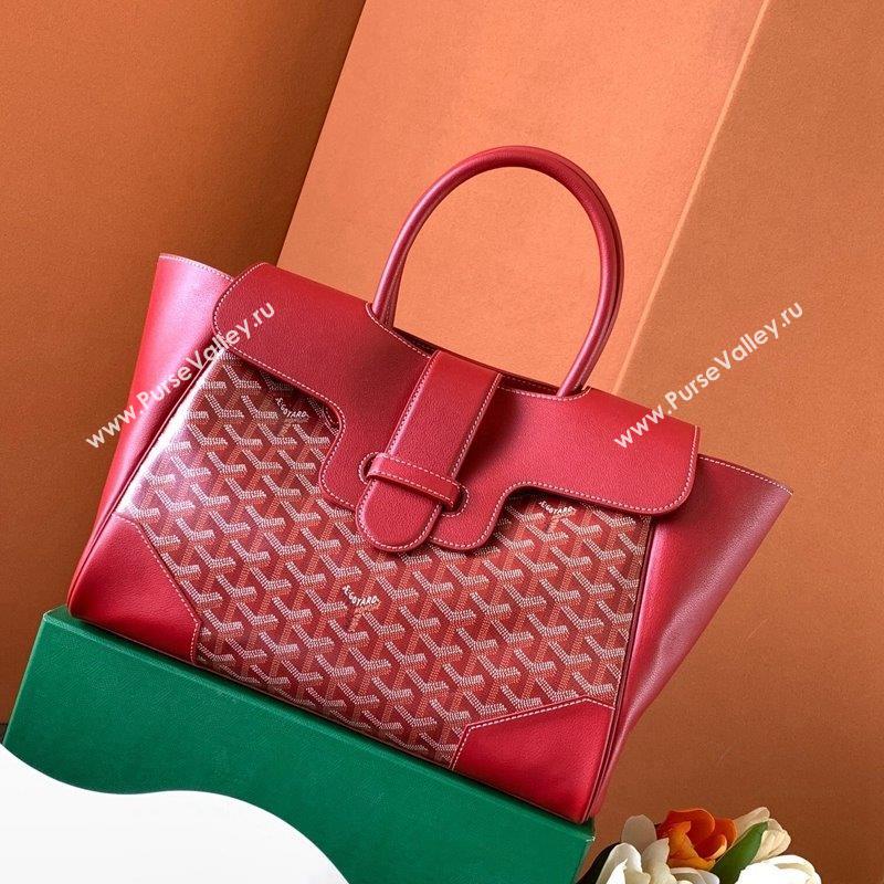 Goyard Saïgon Tote Bag Red 2023 GY11011 (ZHANG-231101005)