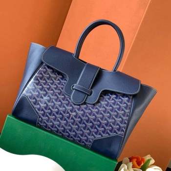 Goyard Saïgon Tote Bag Navy Blue 2023 GY11011 (ZHANG-231101006)