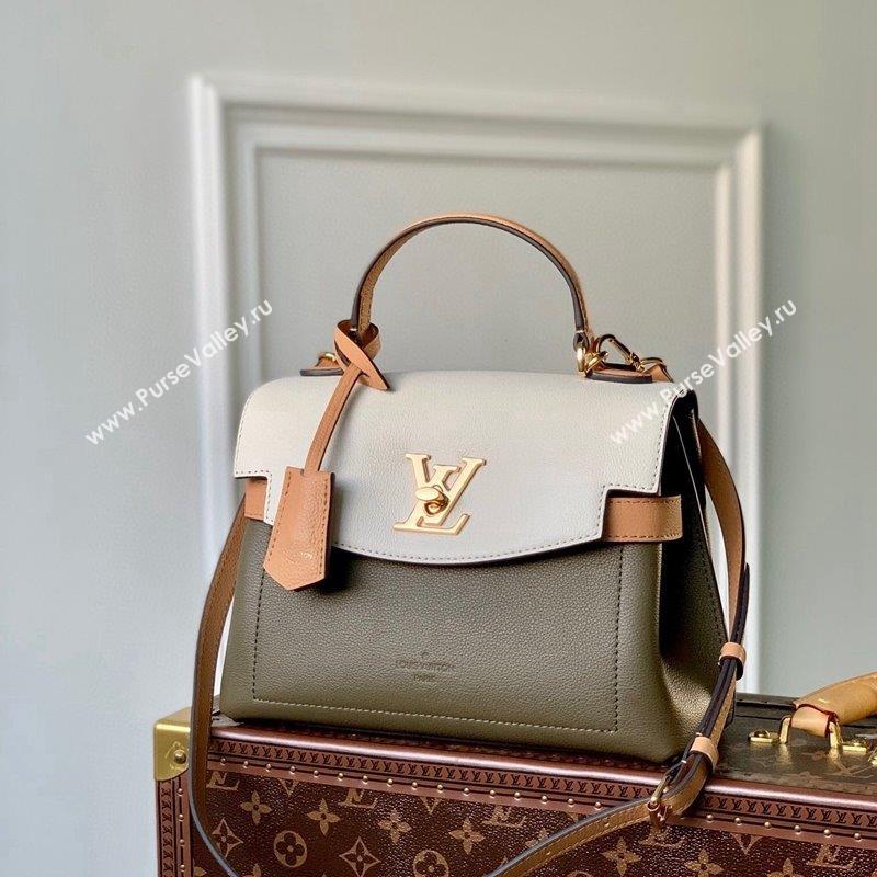 Louis Vuitton Lockme Ever BB Bag in Soft Grained Calfskin M20797 Green 2023 (KI-231031049)