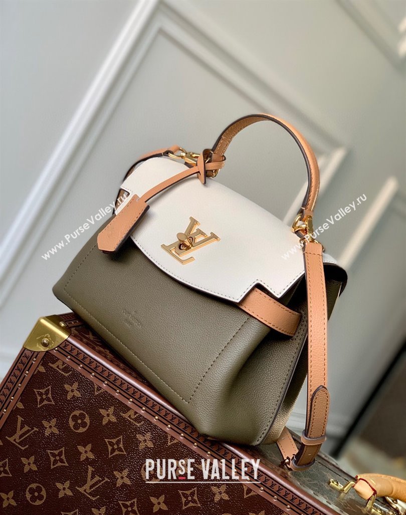 Louis Vuitton Lockme Ever BB Bag in Soft Grained Calfskin M20797 Green 2023 (KI-231031049)