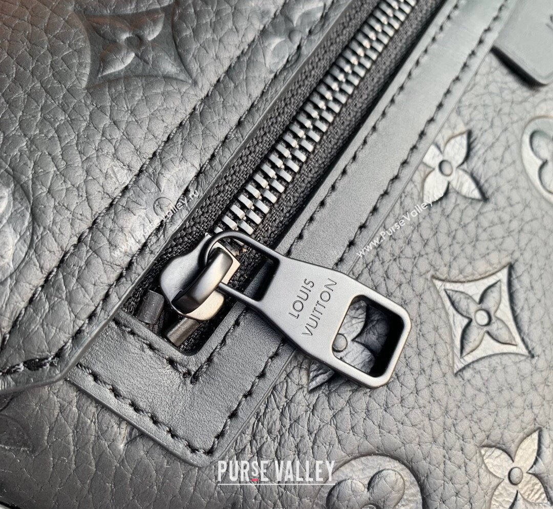 Louis Vuitton Mens S-Cape Messenger bag Monogram Leather M23741 Black 2023 (KI-231031051)