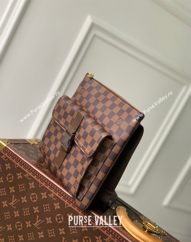 Louis Vuitton Vintage Crossbody Bag in Damier Ebene Canvas N51127 2023 (KI-231031059)