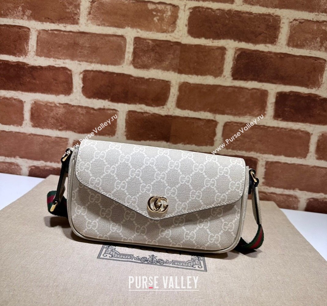 Gucci Ophidia GG Canvas Mini Bag 764961 Beige/Oatmeal 2023 (DLH-231114033)