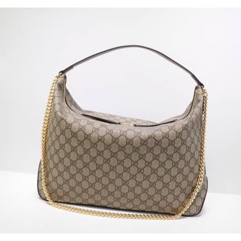 Gucci GG Canvas Top Handle Bag Beige 2023 477324 (DLH-231114092)