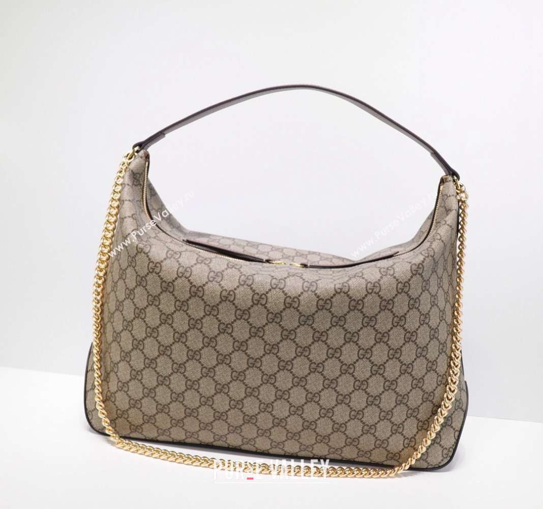 Gucci GG Canvas Top Handle Bag Beige 2023 477324 (DLH-231114092)