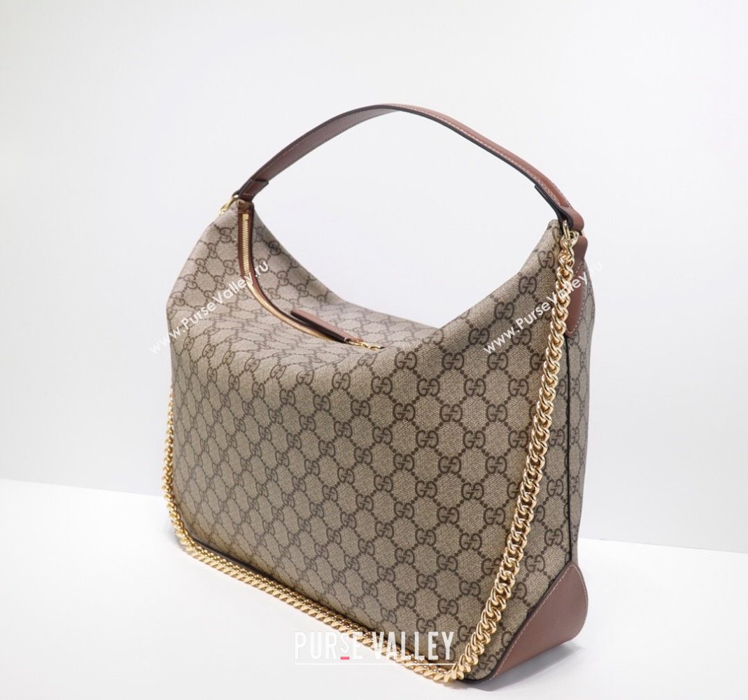 Gucci GG Canvas Top Handle Bag Beige 2023 477324 (DLH-231114092)