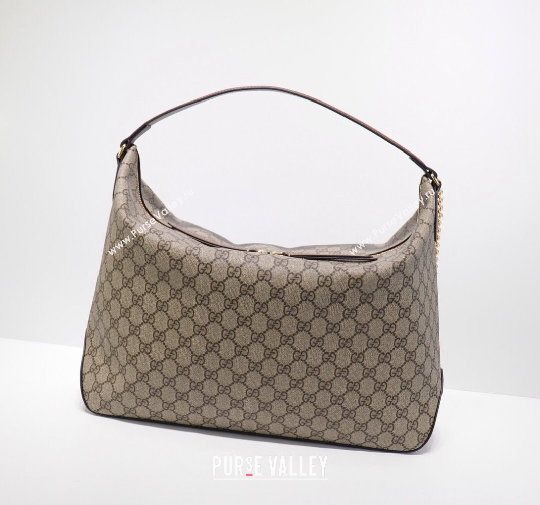 Gucci GG Canvas Top Handle Bag Beige 2023 477324 (DLH-231114092)