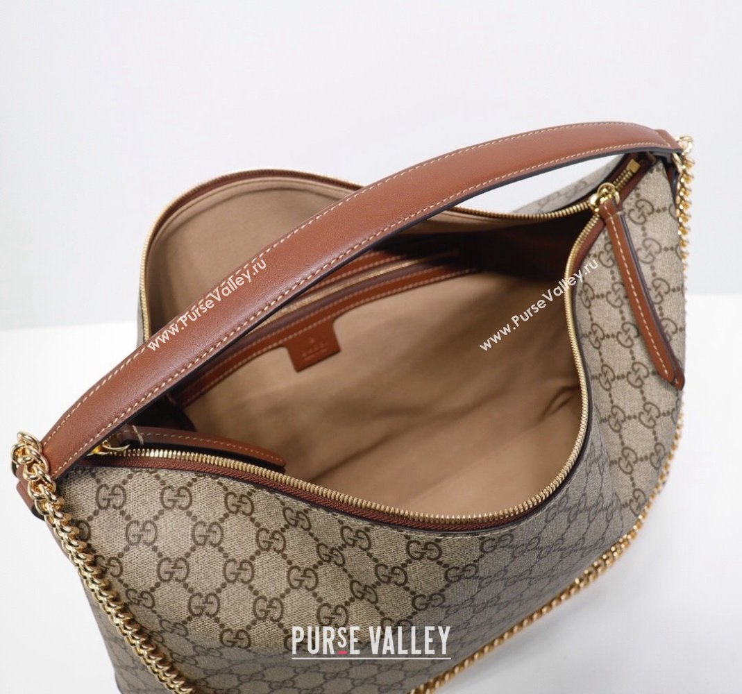 Gucci GG Canvas Top Handle Bag Beige 2023 477324 (DLH-231114092)