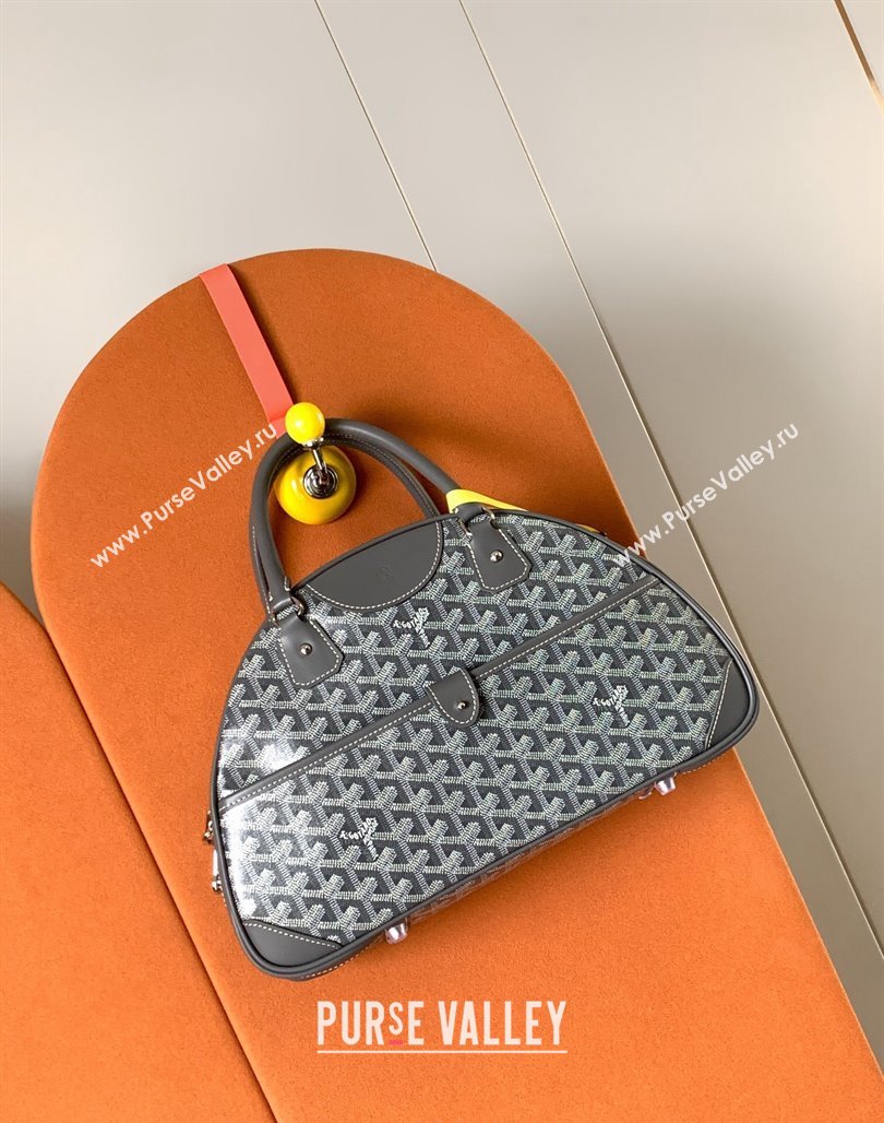 Goyard Large Vintage Bowling Bag Grey 2023 GY8824 (ZHANG-231115099)