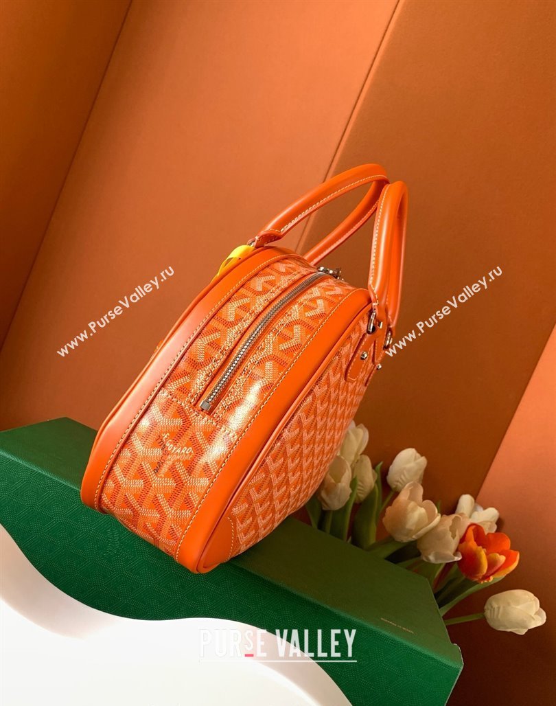 Goyard Large Vintage Bowling Bag Orange 2023 GY8824 (ZHANG-231115103)