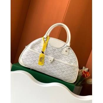 Goyard Large Vintage Bowling Bag White 2023 GY8824 (ZHANG-231115104)