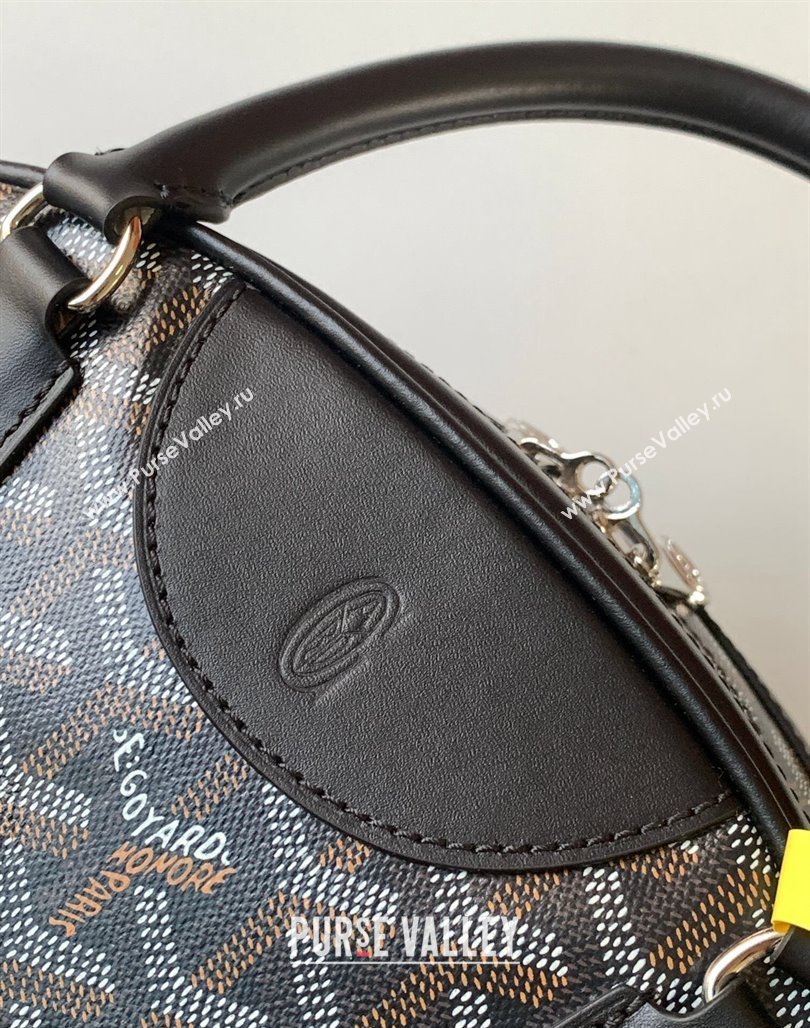 Goyard Large Vintage Bowling Bag Black 2023 GY8824 (ZHANG-231115105)