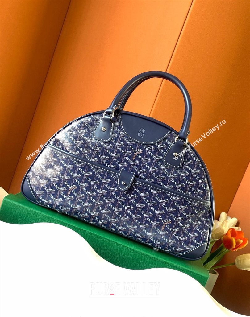 Goyard Large Vintage Bowling Bag Sky Blue 2023 GY8824 (ZHANG-231115106)