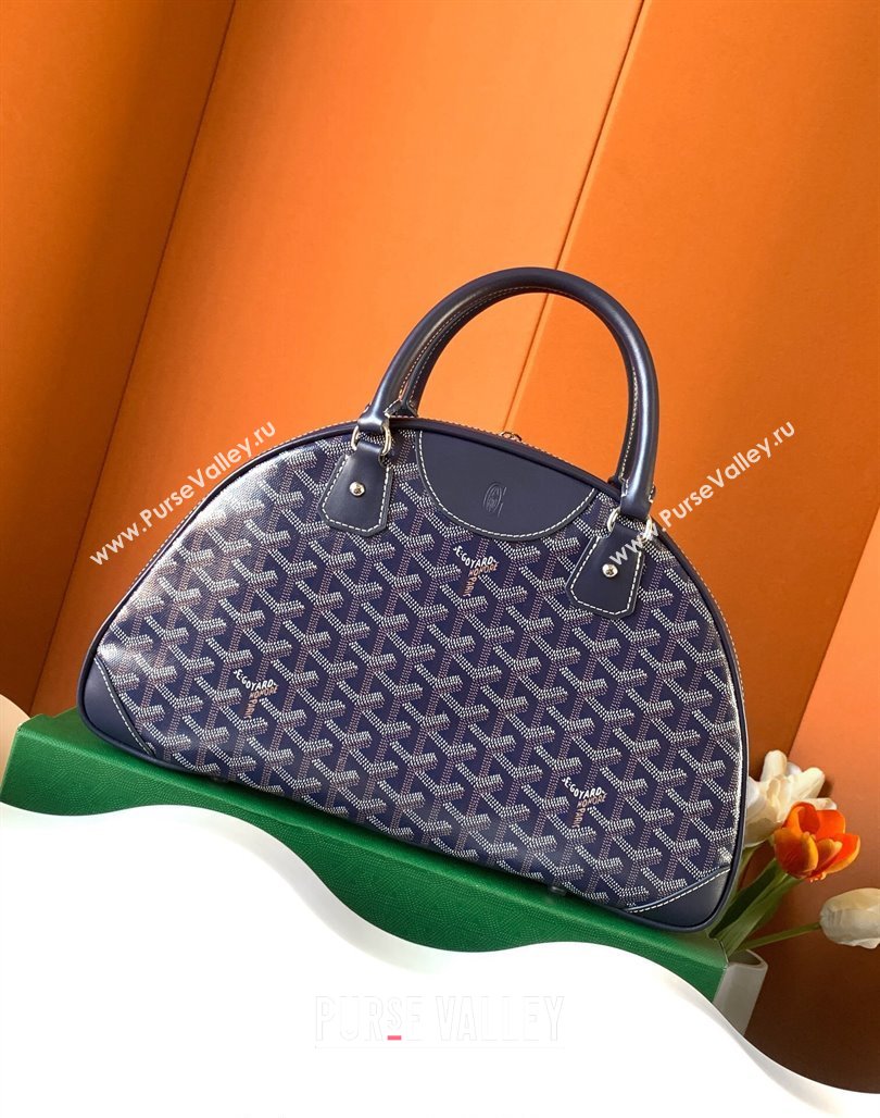 Goyard Large Vintage Bowling Bag Sky Blue 2023 GY8824 (ZHANG-231115106)