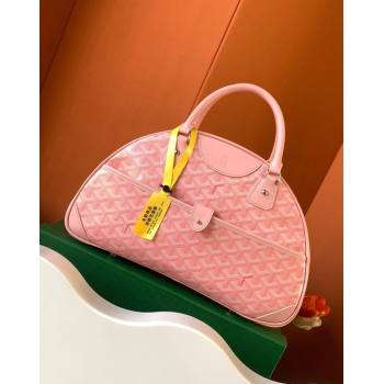 Goyard Large Vintage Bowling Bag Light Pink 2023 GY8824 (ZHANG-231115107)