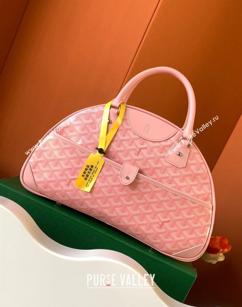 Goyard Large Vintage Bowling Bag Light Pink 2023 GY8824 (ZHANG-231115107)