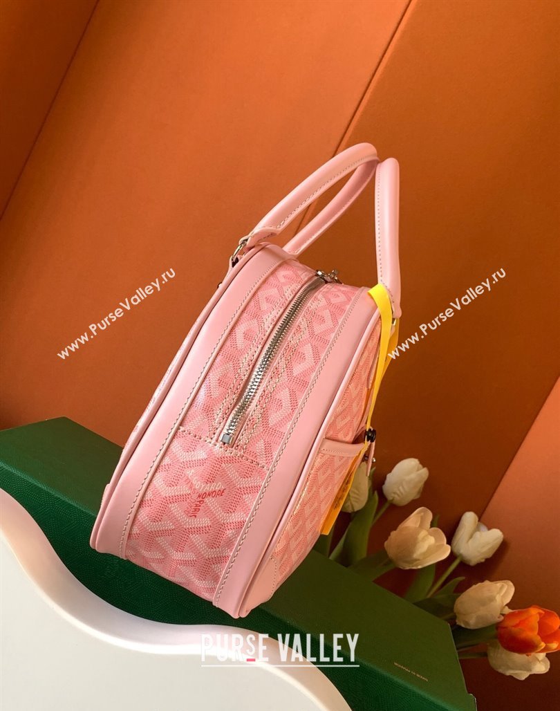 Goyard Large Vintage Bowling Bag Light Pink 2023 GY8824 (ZHANG-231115107)