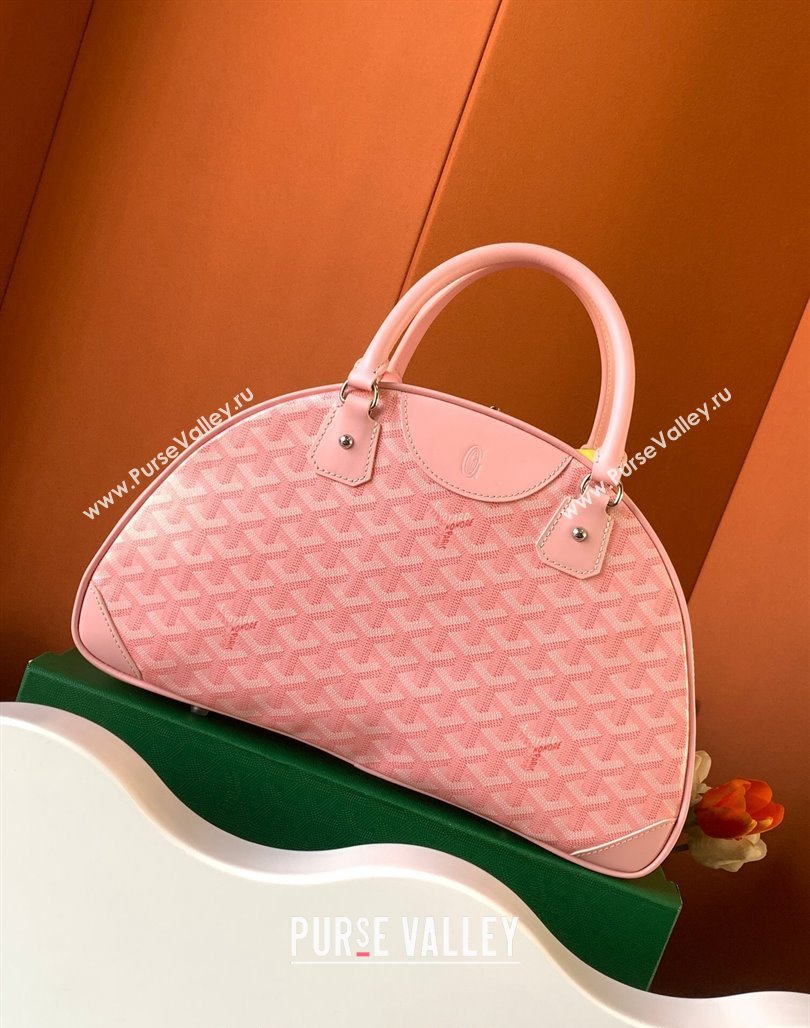 Goyard Large Vintage Bowling Bag Light Pink 2023 GY8824 (ZHANG-231115107)