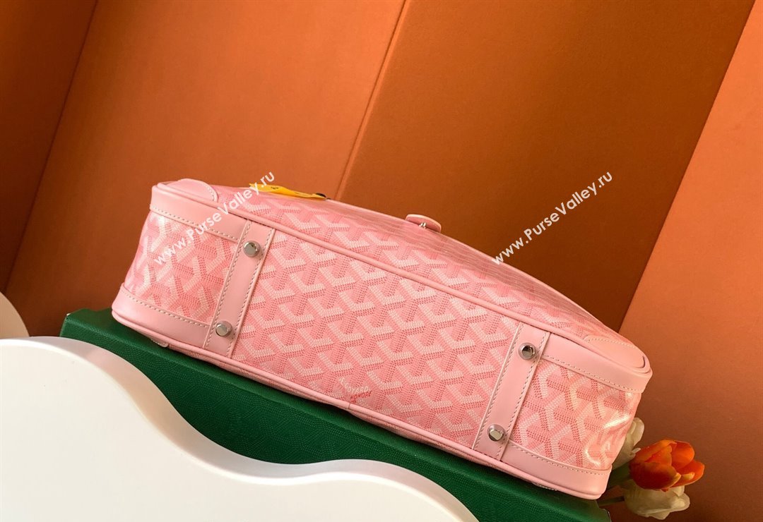 Goyard Large Vintage Bowling Bag Light Pink 2023 GY8824 (ZHANG-231115107)