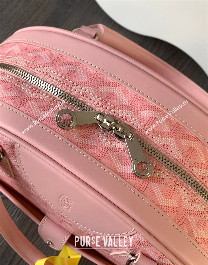 Goyard Large Vintage Bowling Bag Light Pink 2023 GY8824 (ZHANG-231115107)