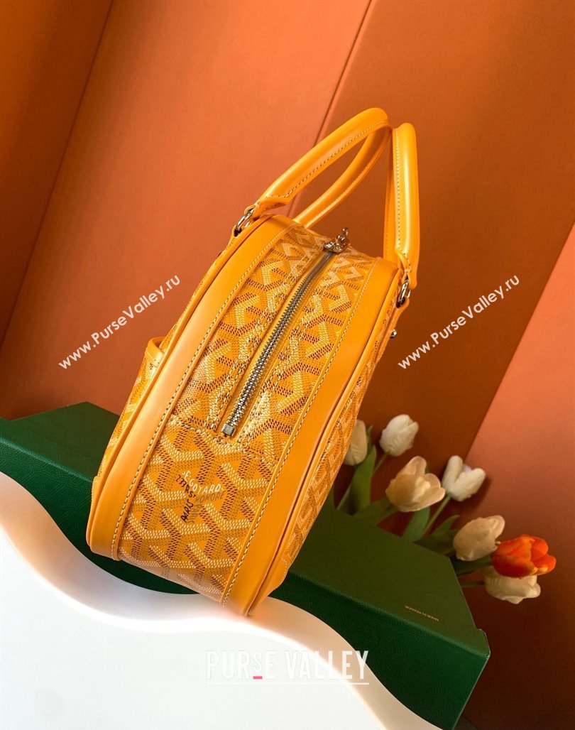 Goyard Large Vintage Bowling Bag Yellow 2023 GY8824 (ZHANG-231115108)