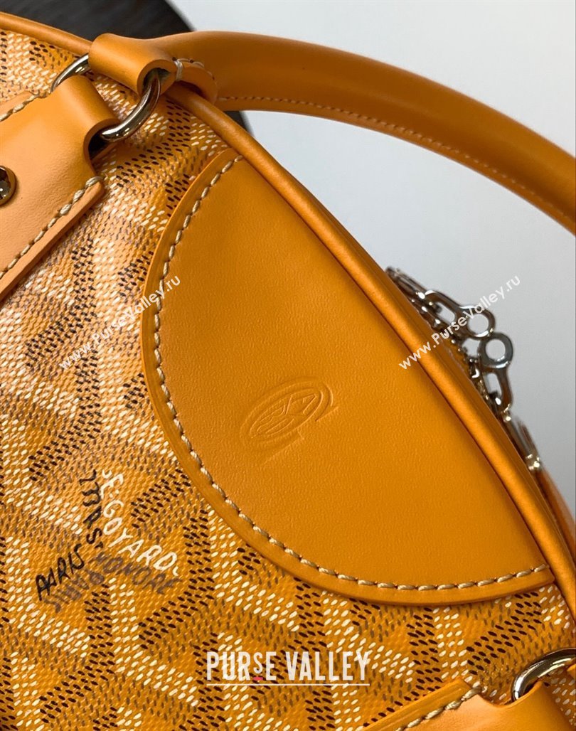 Goyard Large Vintage Bowling Bag Yellow 2023 GY8824 (ZHANG-231115108)