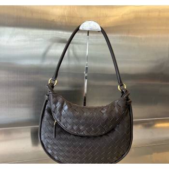 Bottega Veneta Medium Gemelli Shoulder Bag in Intrecciato Leather Fondant Brown 2023 764281 (WT-231116012)