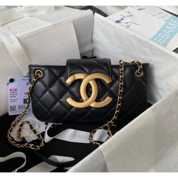 Chanel Baguette Lambskin Bag AS4611 Black 2023 (yezi-231127024)