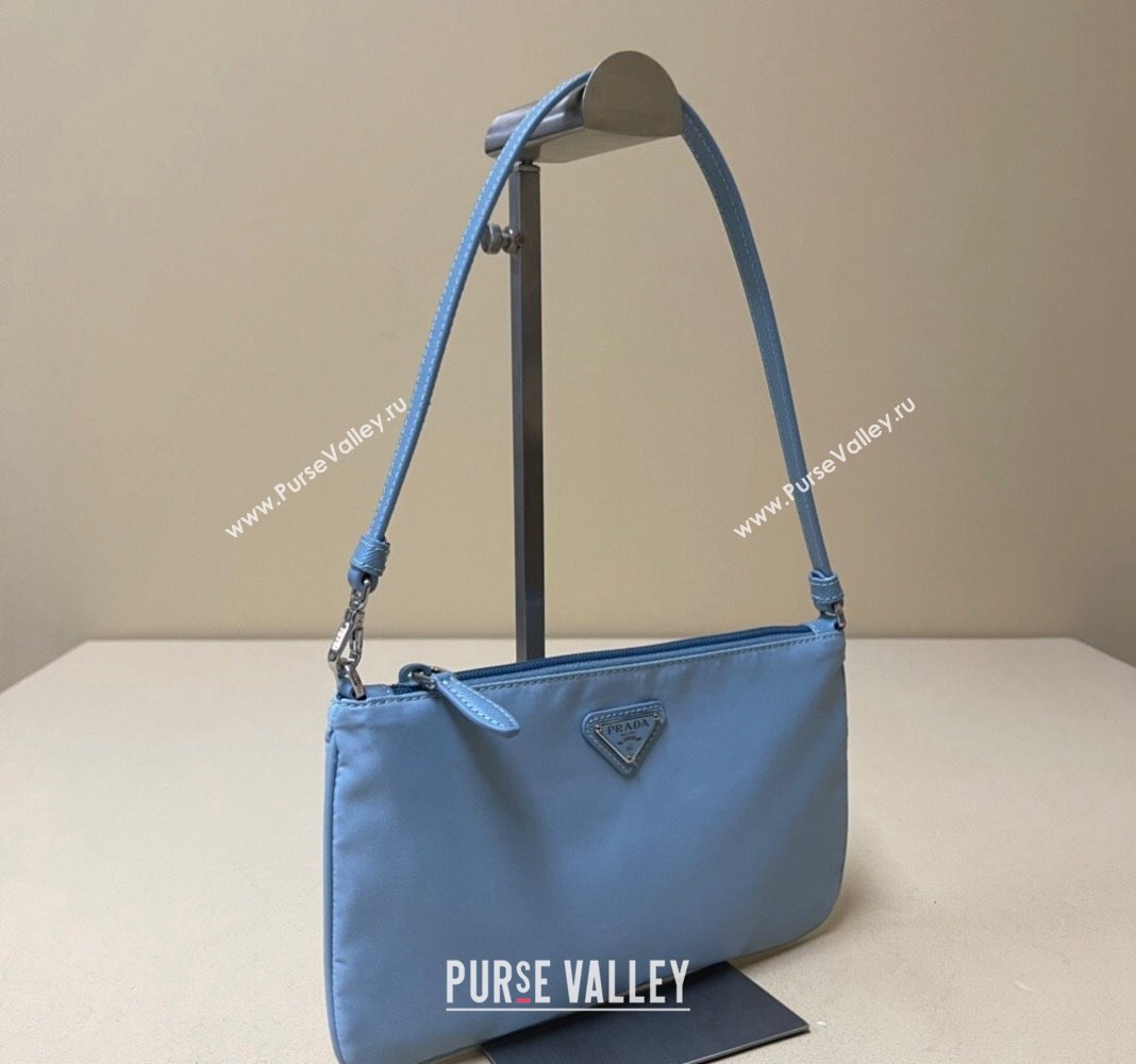 Prada Re-Nylon mini bag 1NI545 Light Blue 2023 (YZ-231129066)