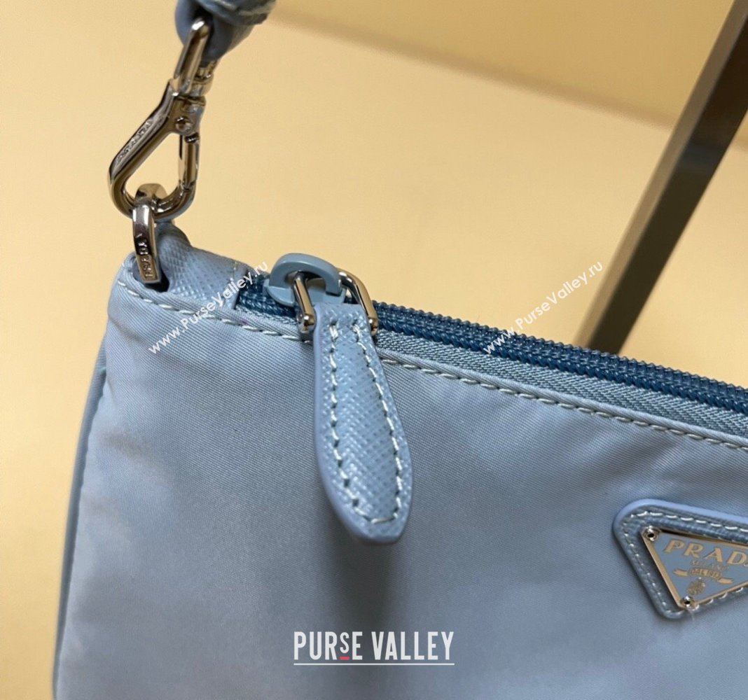 Prada Re-Nylon mini bag 1NI545 Light Blue 2023 (YZ-231129066)