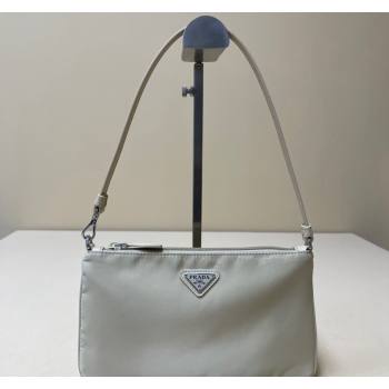 Prada Re-Nylon mini bag 1NI545 Grey 2023 (YZ-231129068)
