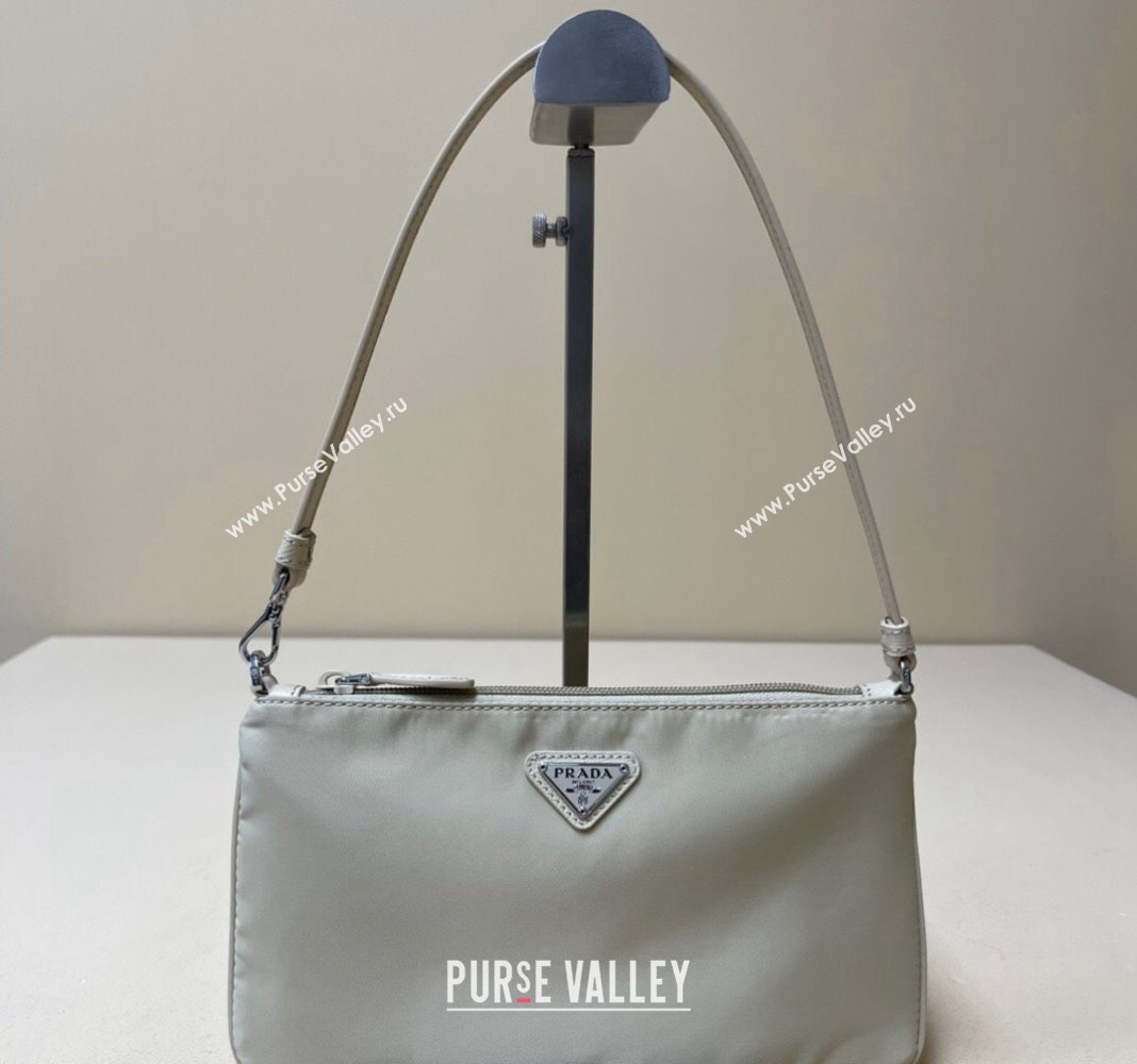 Prada Re-Nylon mini bag 1NI545 Grey 2023 (YZ-231129068)