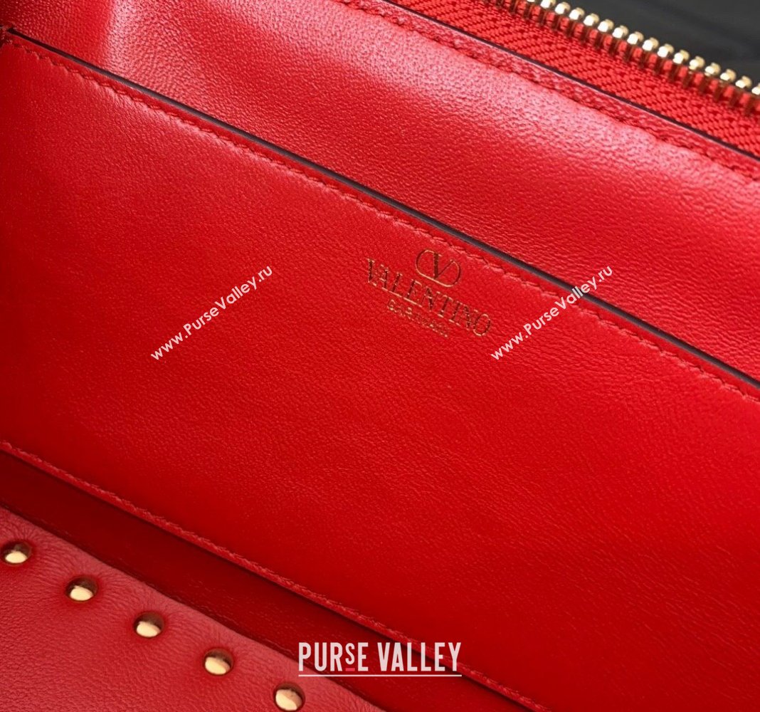 Valentino Rockstud East-West Calfskin Handbag Red 2023 VLTN0273 (LN-231129081)