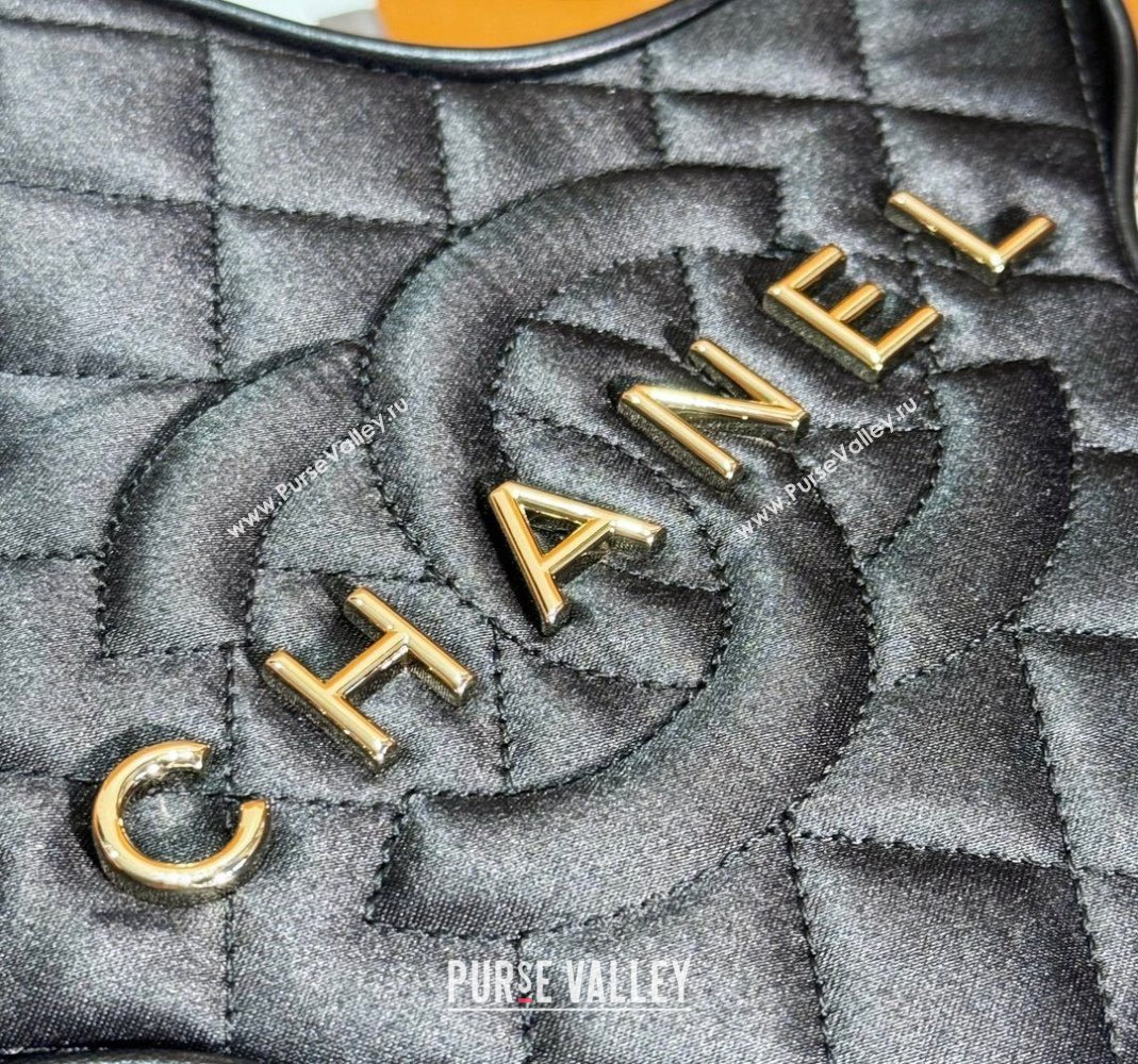 Chanel Satin Star Handbag AS4579 Black 2023 (yezi-231127011)