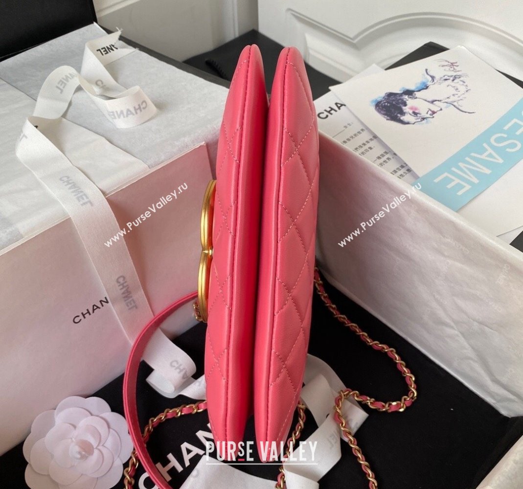 Chanel Baguette Lambskin Bag AS4611 Pink 2023 (yezi-231127023)