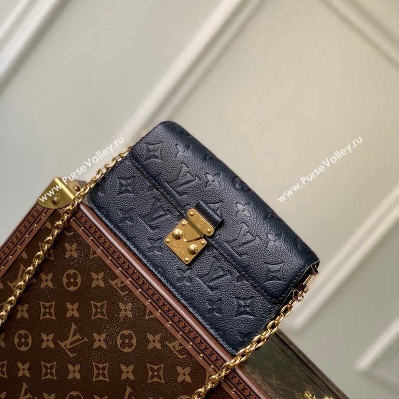 Louis Vuitton Wallet On Chain Metis Mini Bag in Monogram Empreinte Leather M82671 Dark Blue 2023 (KI-231127083)