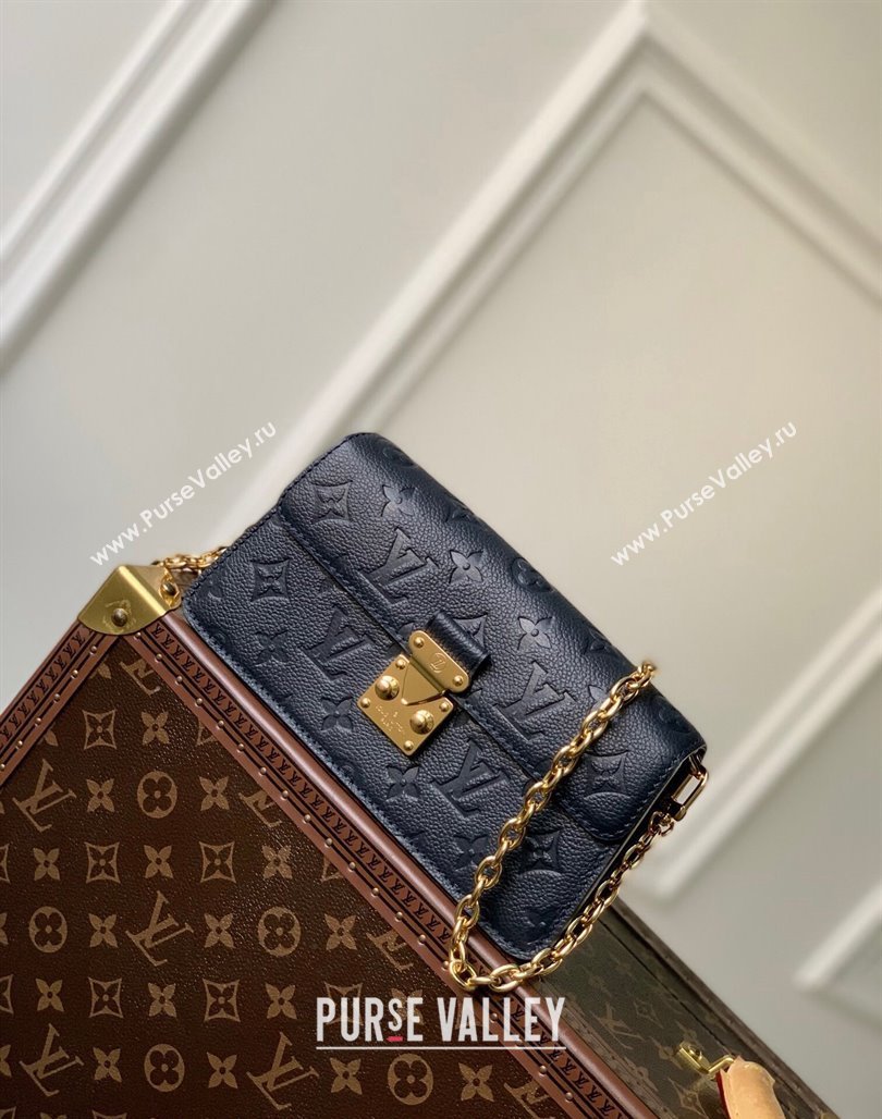 Louis Vuitton Wallet On Chain Metis Mini Bag in Monogram Empreinte Leather M82671 Dark Blue 2023 (KI-231127083)