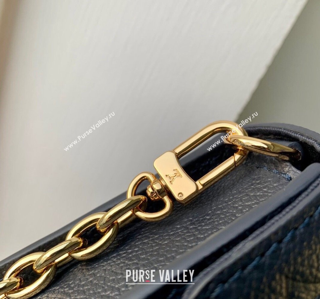 Louis Vuitton Wallet On Chain Metis Mini Bag in Monogram Empreinte Leather M82671 Dark Blue 2023 (KI-231127083)