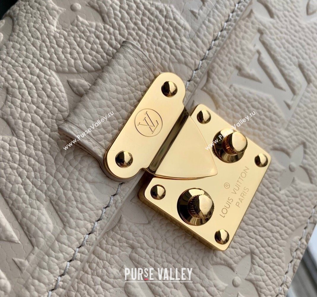 Louis Vuitton Wallet On Chain Metis Mini Bag in Monogram Empreinte Leather M82836 Cream White 2023 (KI-231127084)