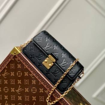 Louis Vuitton Wallet On Chain Metis Mini Bag in Monogram Empreinte Leather M82637 Black 2023 (KI-231127085)