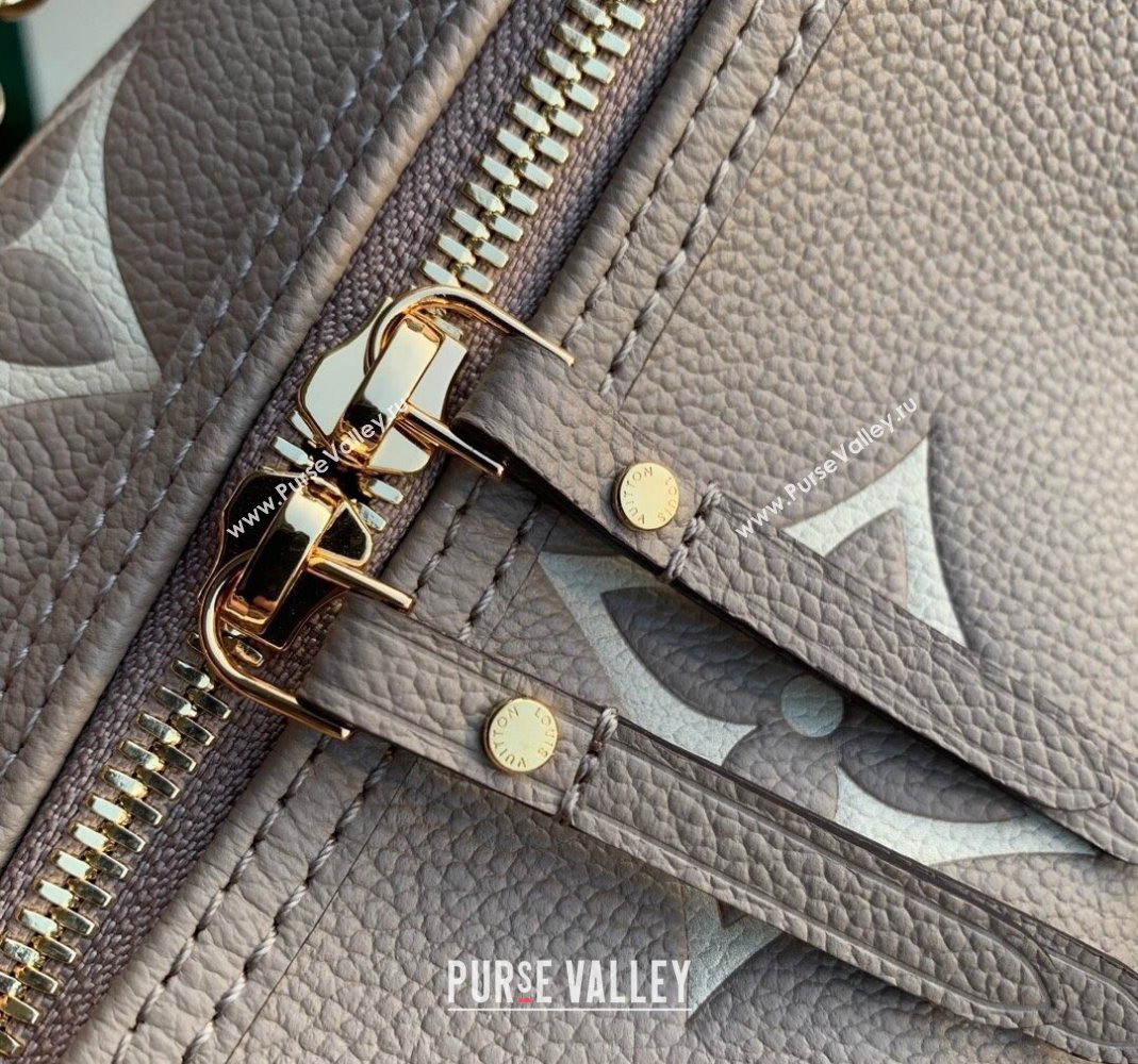 Louis Vuitton Loop Hobo Bag in Monogram Empreinte Leather M46738 Grey 2023 (KI-231127086)