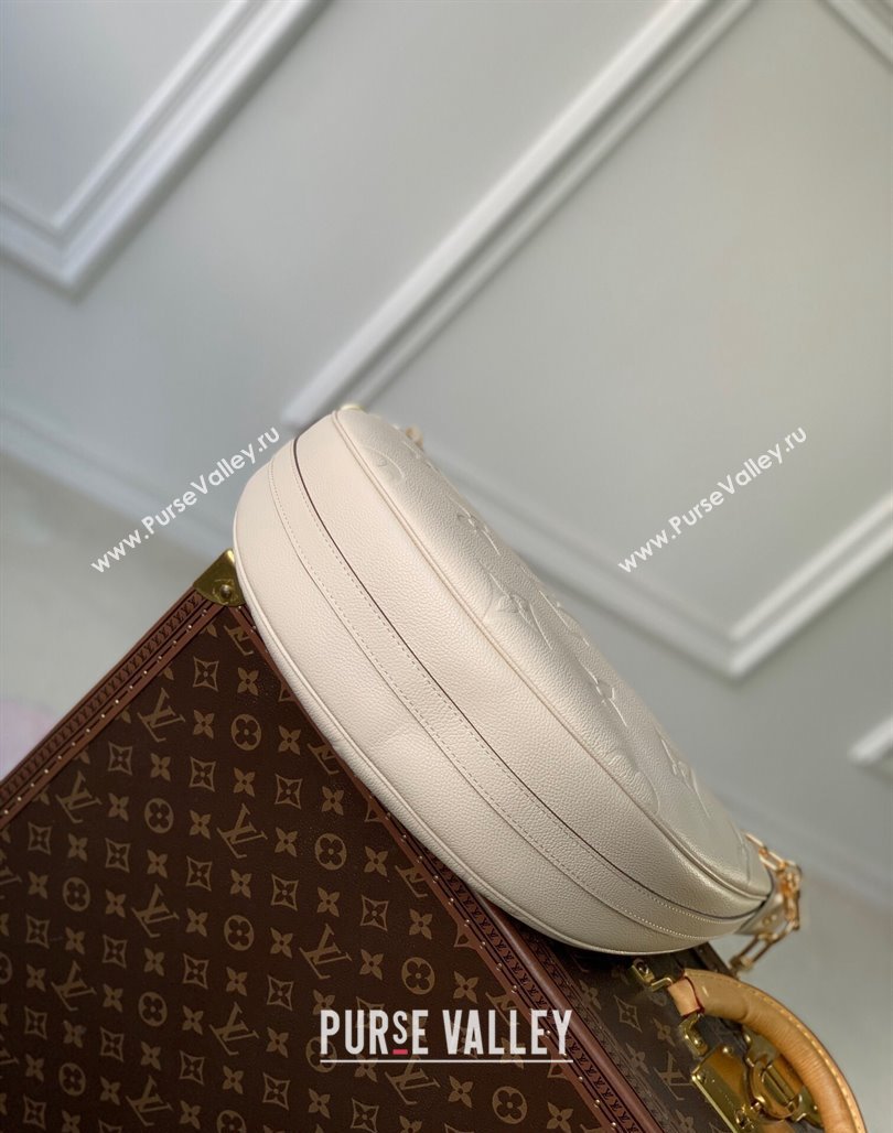 Louis Vuitton Loop Hobo Bag in Monogram Empreinte Leather M46739 White 2023 (KI-231127087)