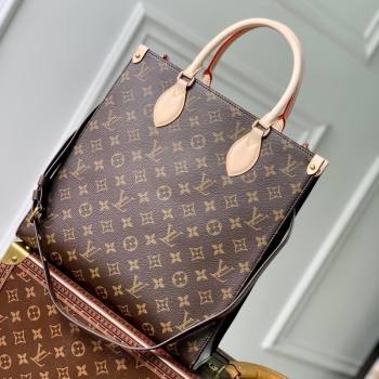 Louis Vuitton Sac Plat PM Tote bag M46263 Monogram Canvas/Nude 2023 (KI-231127095)